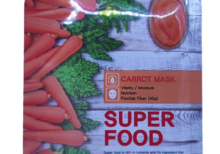 Mascarilla facial que proporciona nutrición a la piel.