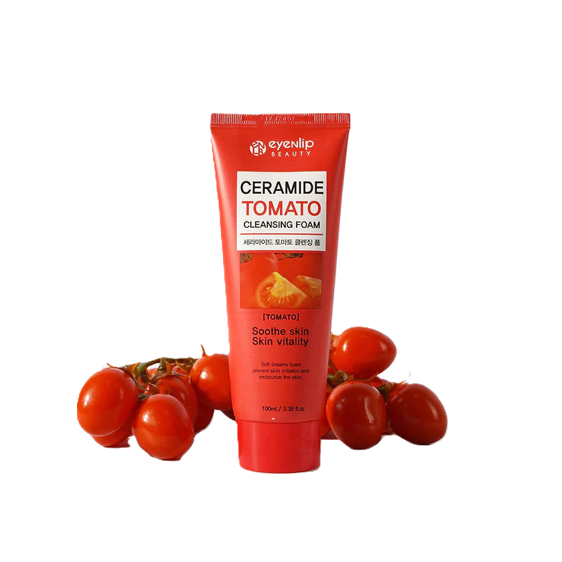 Jabón acuoso de tomate y ceramidas,