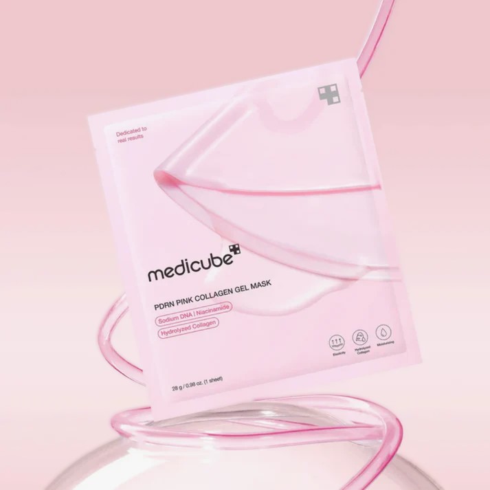 Mascarilla de colageno Medicube Mascarilla de colágeno hidrolizado, ADN de salmón y niacinamida